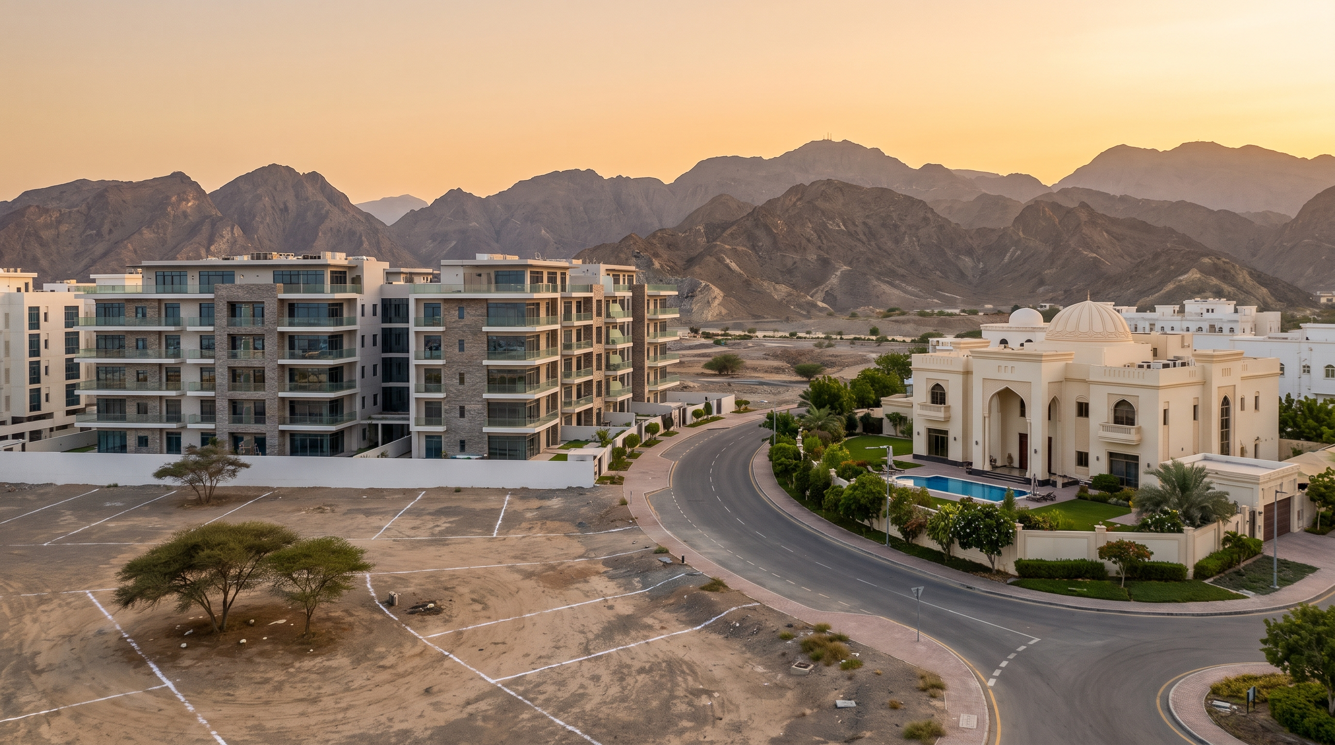 Grundstück, Wohnung oder Villa? Ein Vergleich der Immobilien-Investitionsoptionen im Oman